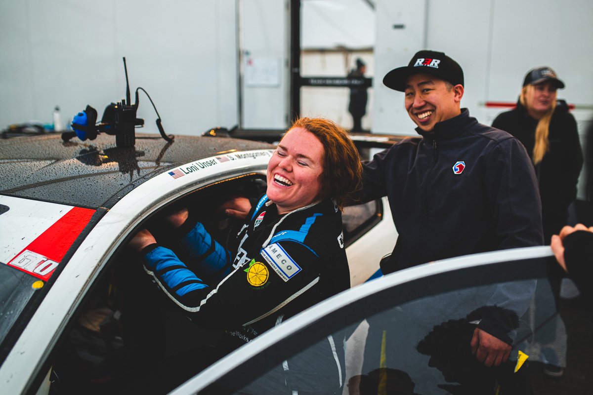 SarahMRacing's tweet photo. 🏁First race of the season: P9
This mornings race is starting off wet with Loni starting in the @BellTechlogixHQ TeamOne Logistics car! Wish us luck!
📸 @lowshuttermedia
#JoinBellGoFast #ShiftUpNow #Round3Racing #Coopertire #SarahMontgomery #Senditlikesarah #LafayetteTravel https://t.co/lGwAbj53LU
