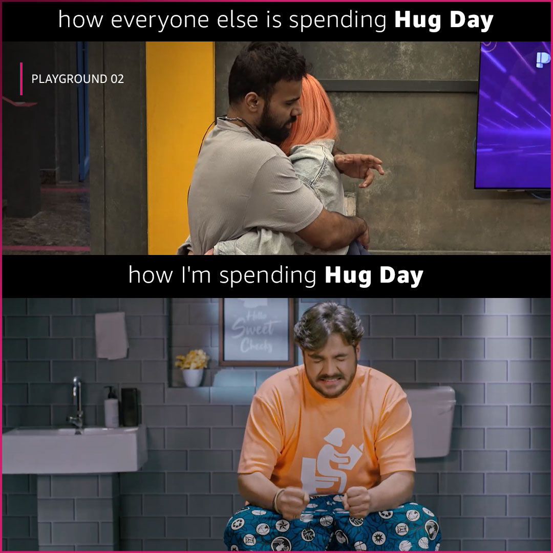 amazonMXPlayer's tweet photo. watch now: https://t.co/HibPgJaDVt
this Hug Day, jisse milo usko π« do, π© nahi!
watch #Playground02 episode 14, now streaming on Amazon miniTV, wo bhi bilkul free!
#PlaygroundPeMil #PlaygroundReturns #PlaygroundOnAmazonminiTV #AmazonminiTV https://t.co/HVshgFVBFe