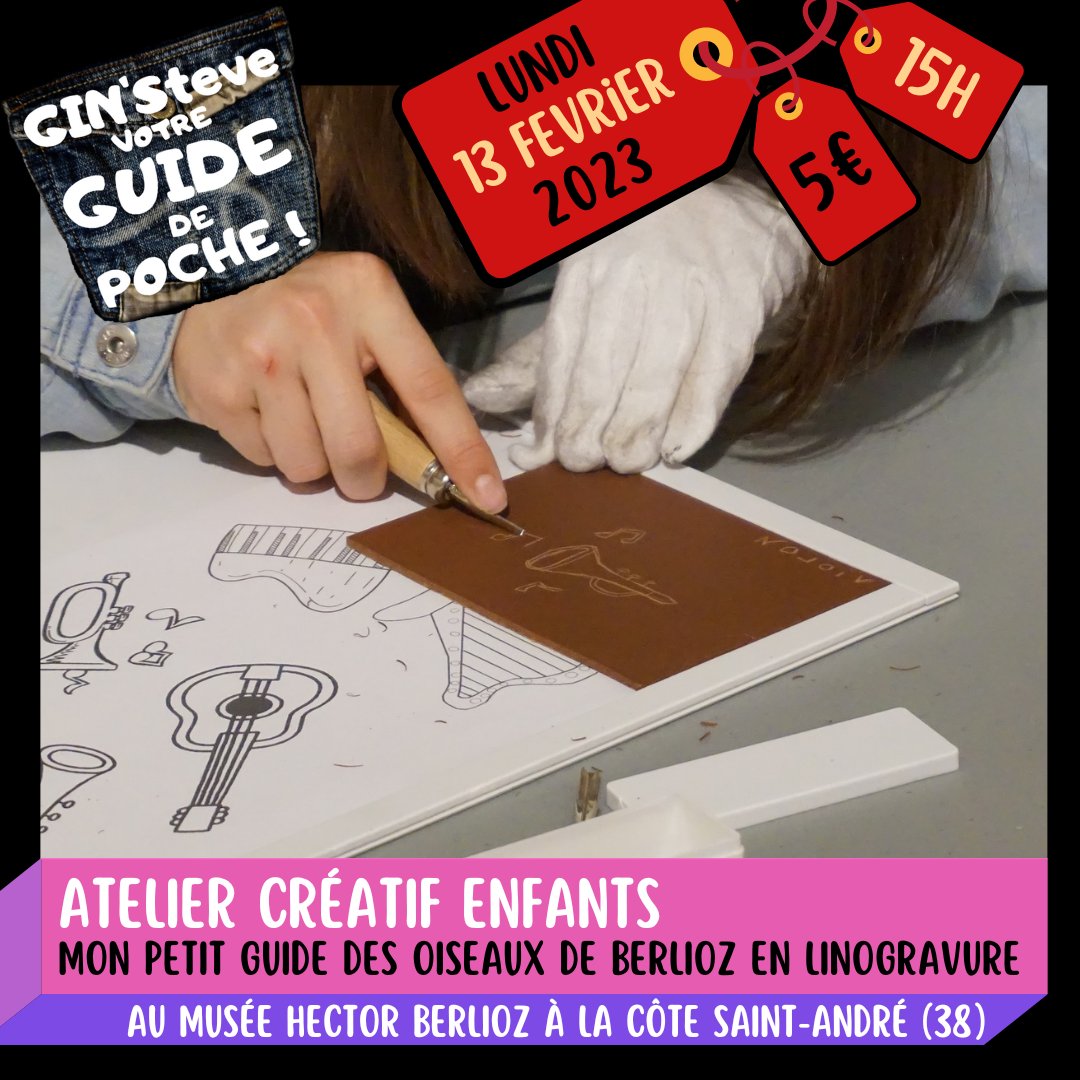 GIN'Steve, votre guide de poche ! tweet media