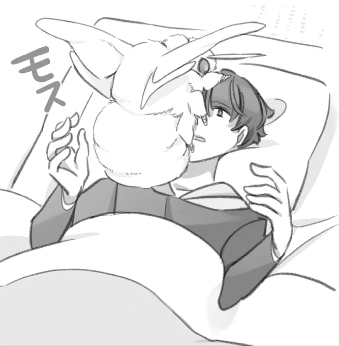 モスとお揃いの部屋着や着る毛布にくるまる飼い主が見たいので、モスのいる日常もよろしくお願いいたします! #Favoriteとコラボしたい2023