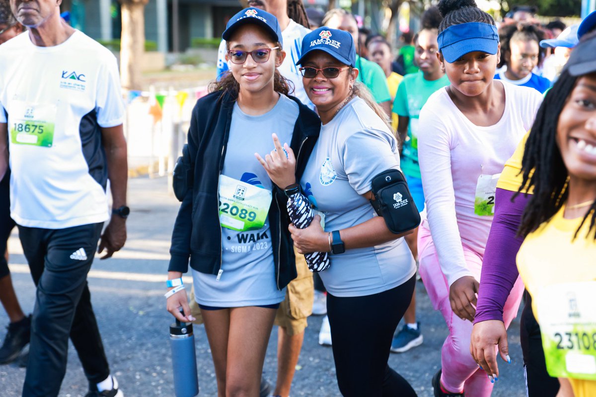 CentralBankJA's tweet photo. Happening Now: JAM-DEX at the SIGMA 25th Legacy Run/Walk.  #JamDex #BOJspeaks https://t.co/JiUbzE230B