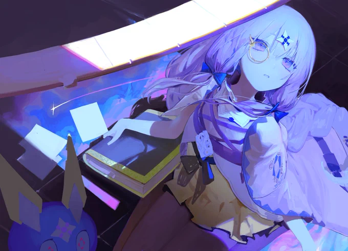 いつかは描くだろう...drop#arcaea_art 