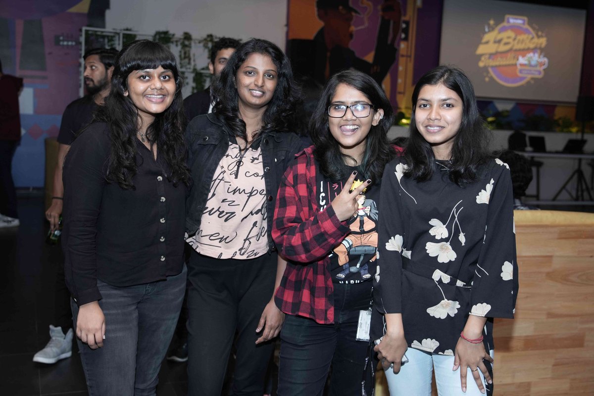 kwalee's tweet image. We celebrated our 1 billion installs milestone with great fanfare in the Bangalore studio. 🎉
The team also had the chance to hear from @JasonFalcus, Harry Lang, Ben and Ciaran about exciting plans for the year, from a company perspective and also department-wise.
#Kwalee1Billion