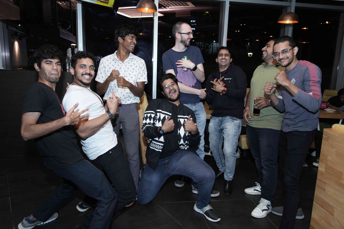 kwalee's tweet image. We celebrated our 1 billion installs milestone with great fanfare in the Bangalore studio. 🎉
The team also had the chance to hear from @JasonFalcus, Harry Lang, Ben and Ciaran about exciting plans for the year, from a company perspective and also department-wise.
#Kwalee1Billion