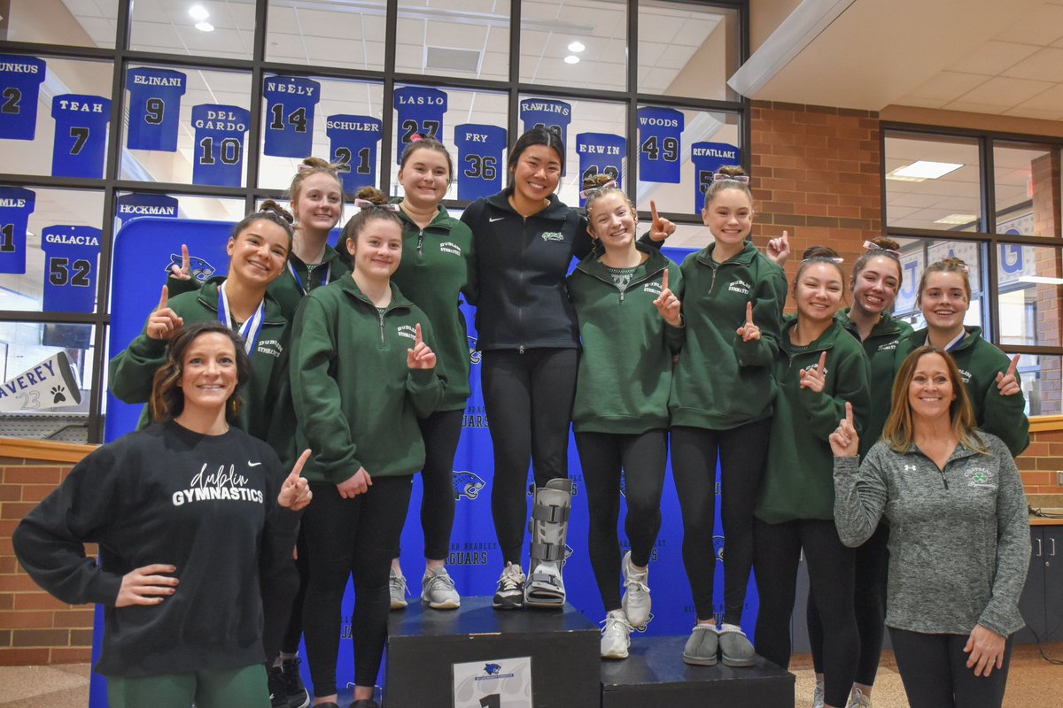 DCHSgymnastics's tweet photo. Coffman is Central Division OCC champion!! So proud of all our girls for a fantastic start to the post season! https://t.co/CRnGAtfwOU