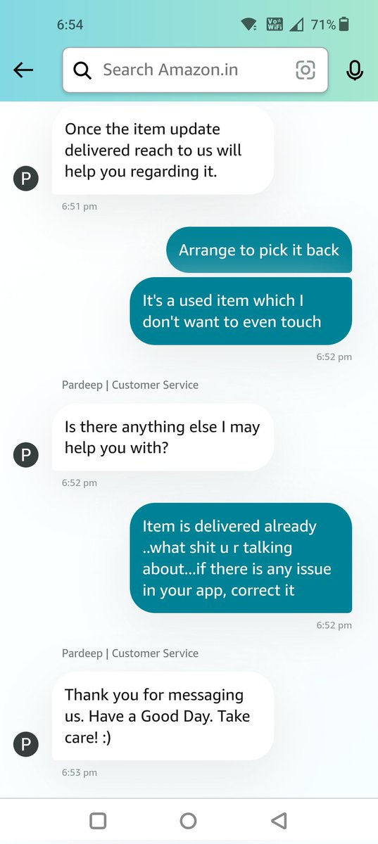 ShamaMittal2's tweet photo. @amazonIN this is the kind of service Amazon gives in India...ghee box is opened already by them..used...spill all over..dmdxagent says it is not yet delivered. https://t.co/wFjX9b39z8