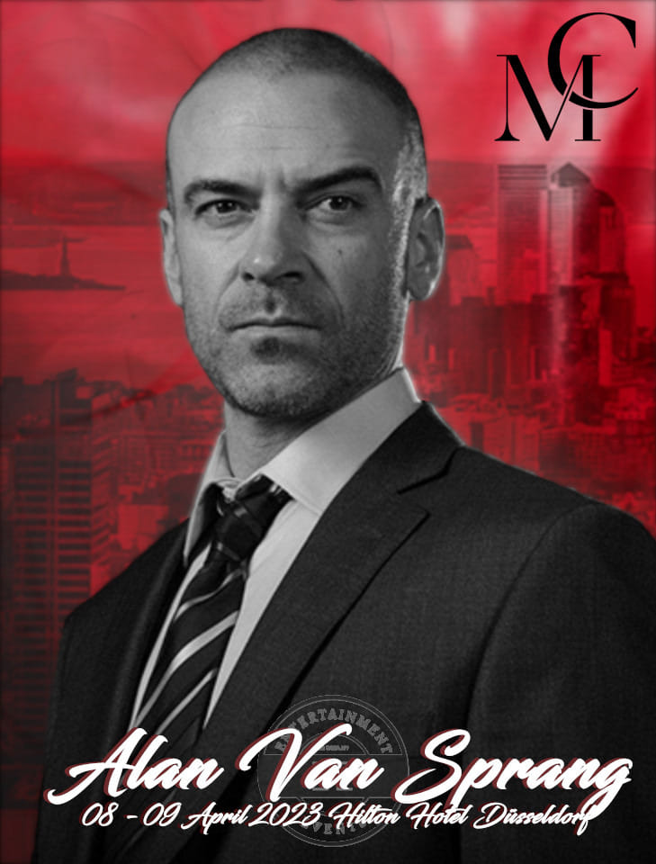 Guest Announcement: <a href="/alanvansprang/">Alan Van Sprang</a> ! Who was a Fan favourite last year, will be our Master of Ceremonies at #MortalHunters2!

★★ Entertainment Events 2023 ★★

➰Mortal Hunters 2 | 8.-9. April 2023 | mortal-hunters.de