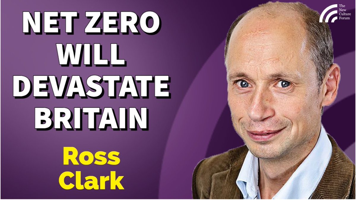 NewCultureForum's tweet photo. Britain's Net Zero policy will impoverish us and help China -- but it won't save the planet.
So says our guest on today's #SWYSI, @RossjournoClark, author of the new book: NOT ZERO.
WATCH: https://t.co/8uHT17fmVM https://t.co/YlRWla1Y8I