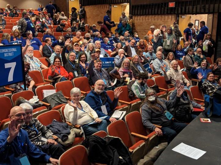 Congressional District 7 turned out yesterday for the business conference in Moorhead.  Thank you to everyone who made the journey to 2/3's of the way up to CD7!  Our rural district is fired up! #RuralDemocrats