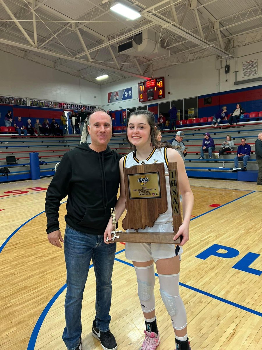 So proud of you <a href="/MadisonKeith18/">Madison Keith</a> and team. Good luck in Semi State.