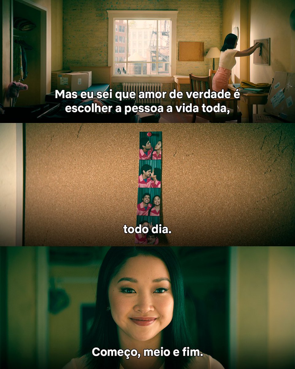 Hoje faz 2 anos que a Lara Jean nos ensinou o que é amor. ❤️

🍿: Para todos os garotos: Agora e para sempre