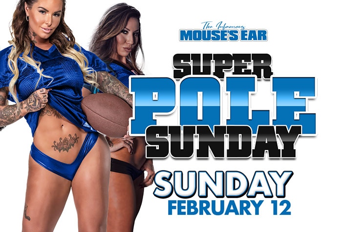 🏈HAPPY SUPER POLE SUNDAY🏈
Watch The Big Game with at The Mouse's Ear!
Free wings & pizza while supplies last.
.
.
.
#GAMEDAY #superbowlsunday #biggame #wheretowatch #Football #sportsbar #byob #mousesear #johnsoncityTN #Superpole