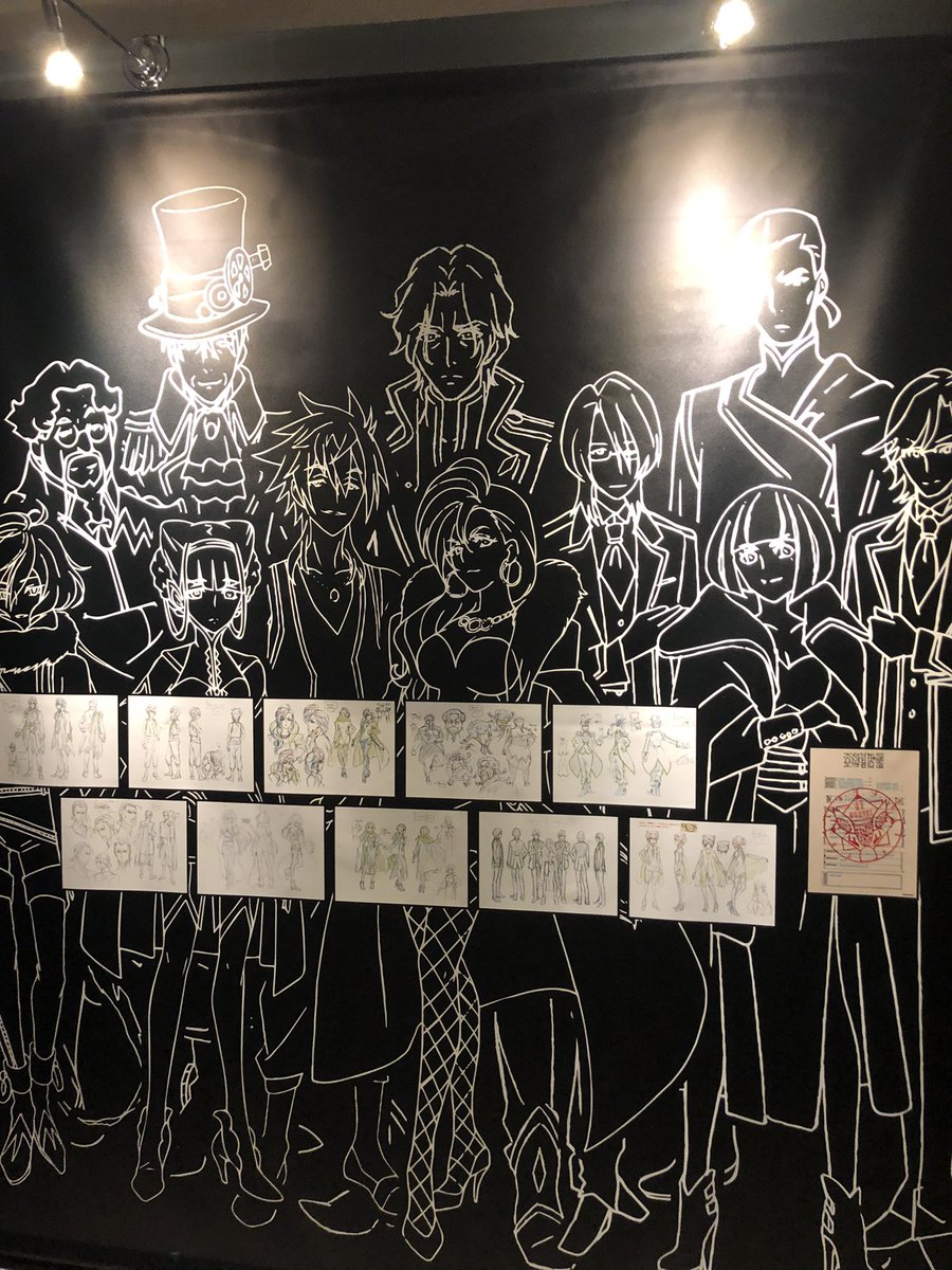 全プリキュア展でよかったのは悪役の集合壁画だったなあv(゜∀゜)これくださいv 