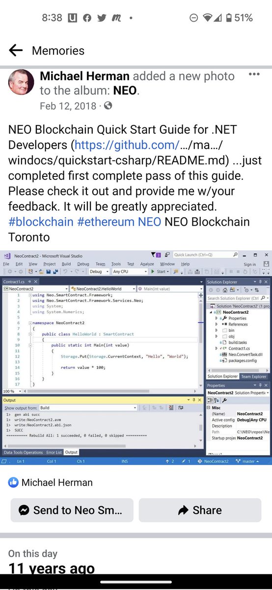 mwherman2000's tweet image. I&apos;m still #DoingThis 
...helping developers to develop the very best #decentralizedsystems ❤️