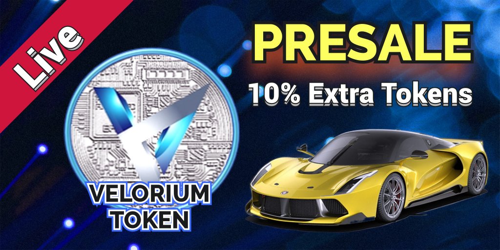 VeloriumCrypto's tweet photo. Our Presale is Live! Click on the Link to learn more. 
https://t.co/rrOh3teMVa
Get in early and get an extra 10% Tokens. @Jman350Z
@EdwardVinson18
@MichaelCornwell @Timothy69405199 @Magicraig1 @Alex15921234 #presale #velorium #cryptocurrency https://t.co/n987Jy78qt