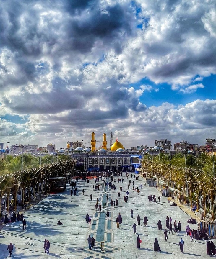 realmarc9's tweet photo. Heart-warming view of Karbala e Mualla ❤️ https://t.co/GjWlb662nY
