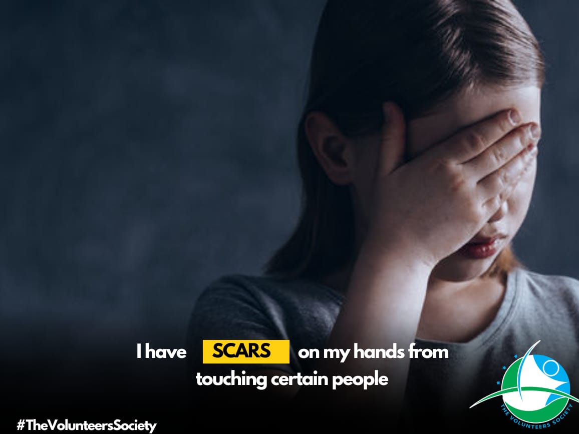 Abaidofficial27's tweet photo. "Good touch is when someone gives you a hug from someone you love. 
"Bad touch is when someone touches you in a way that makes you feel uncomfortable or scared.

#Windofshattering
#TVSForKids https://t.co/6B9Ldvb2Qv