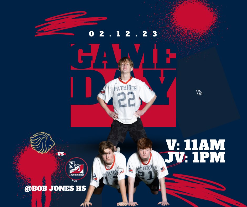 See ya soon <a href="/BCS_Lacrosse/">Lions Varsity Lacrosse</a> 🥍👏🏻

<a href="/BobJonesHigh/">Bob Jones Patriots</a>