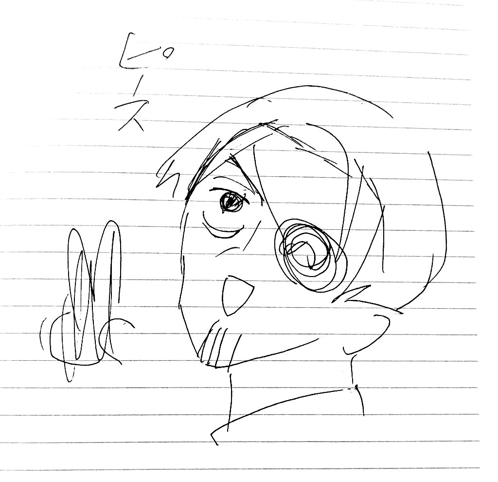 めっちゃ適当に落書き 