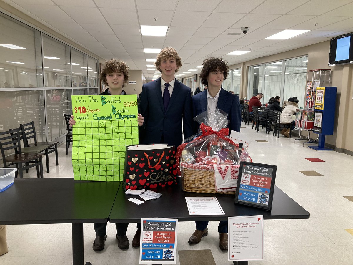 Bandits all ready!  Raising funds for Special Olympics