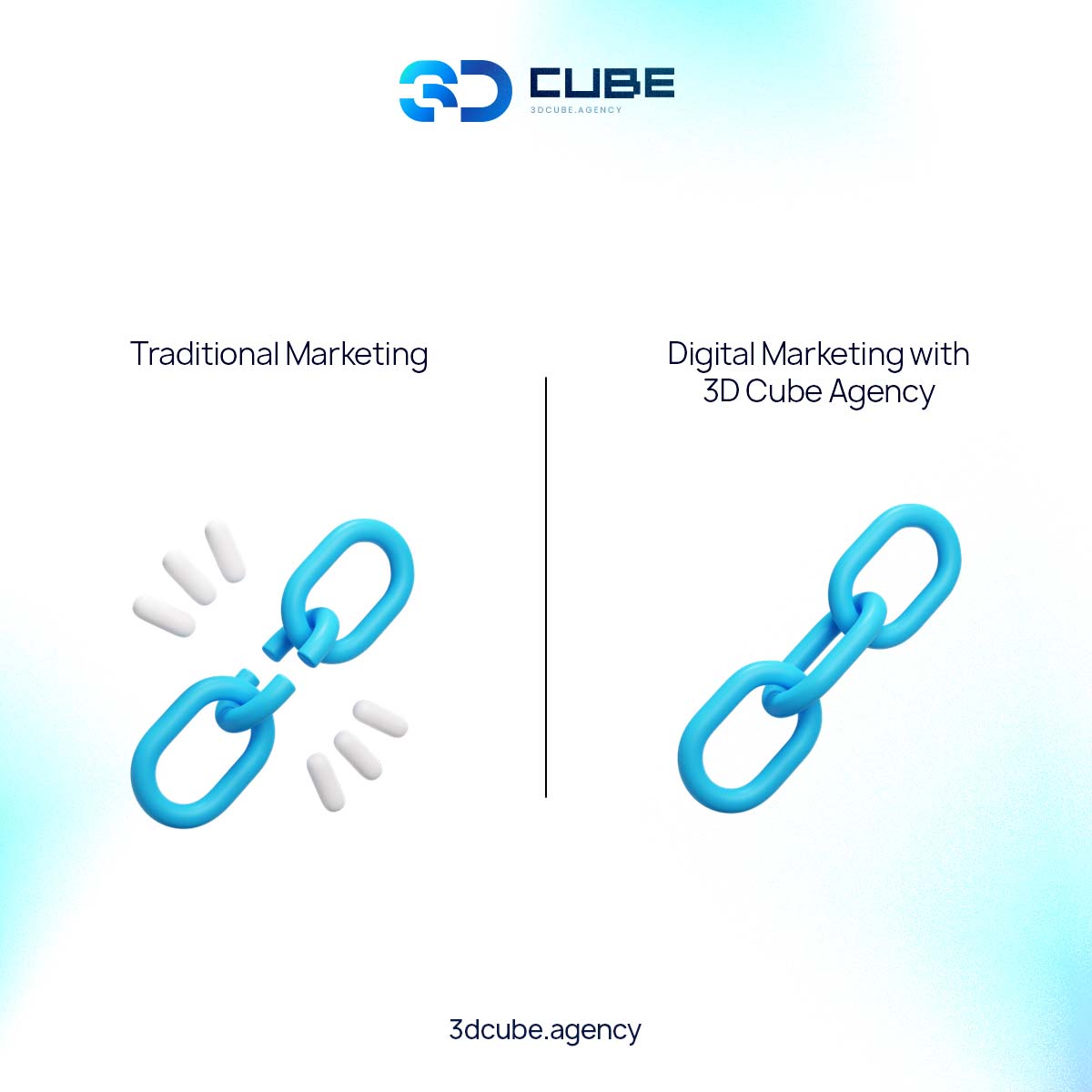 3DCubeAgency's tweet image. Traditional Marketing😕 VS Digital Marketing with us😎

3dcube.agency

#3dCube #3dCubeAgency #Agency #Marketingagency #SocialMedia #branding #unitedstates #digitalmarketingusa #socialmediastrategist #digitalagency #facts