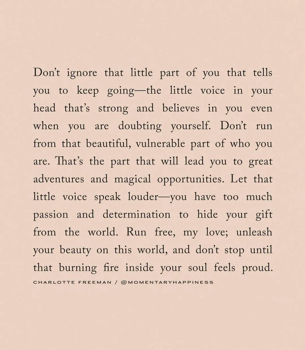 ThoughtCatalog's tweet photo. Don't ignore that little part of you that tells you to keep going. https://t.co/IlZg5pJpy4