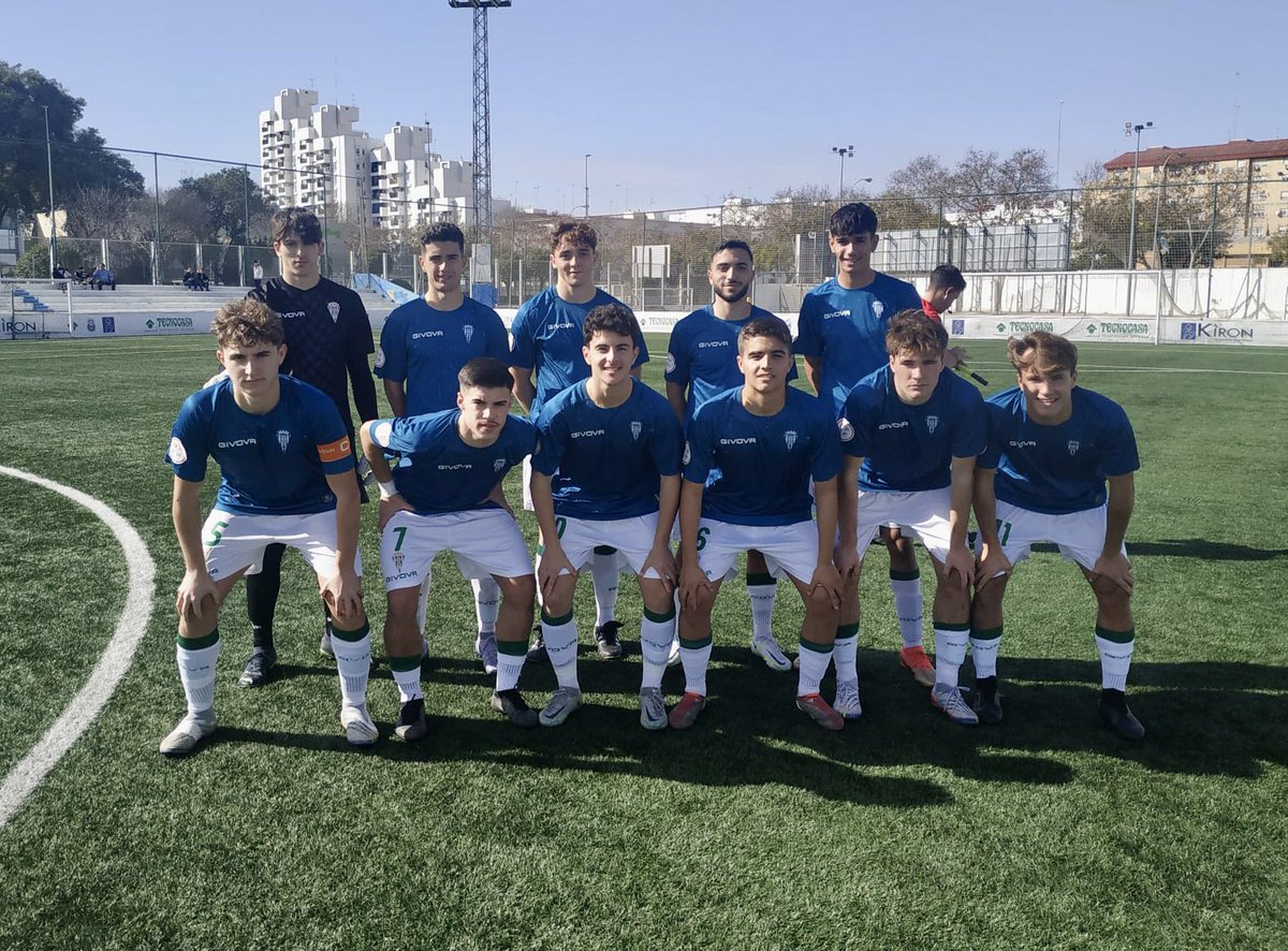 📑 Resultado #CanteraCCF ⤵️
🆚 Nervión 4 - #JuvenilACCF 3 
⚽️ Sergio Laguna, pp y Moslero (p)