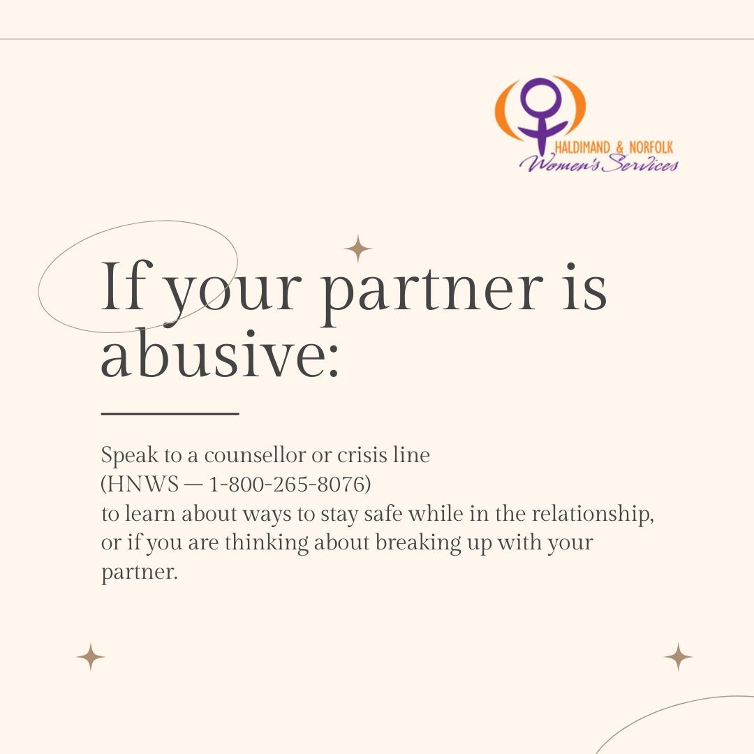 HN_Women's tweet photo. If you're partner is abusive.. https://t.co/MMUDFWHMVP