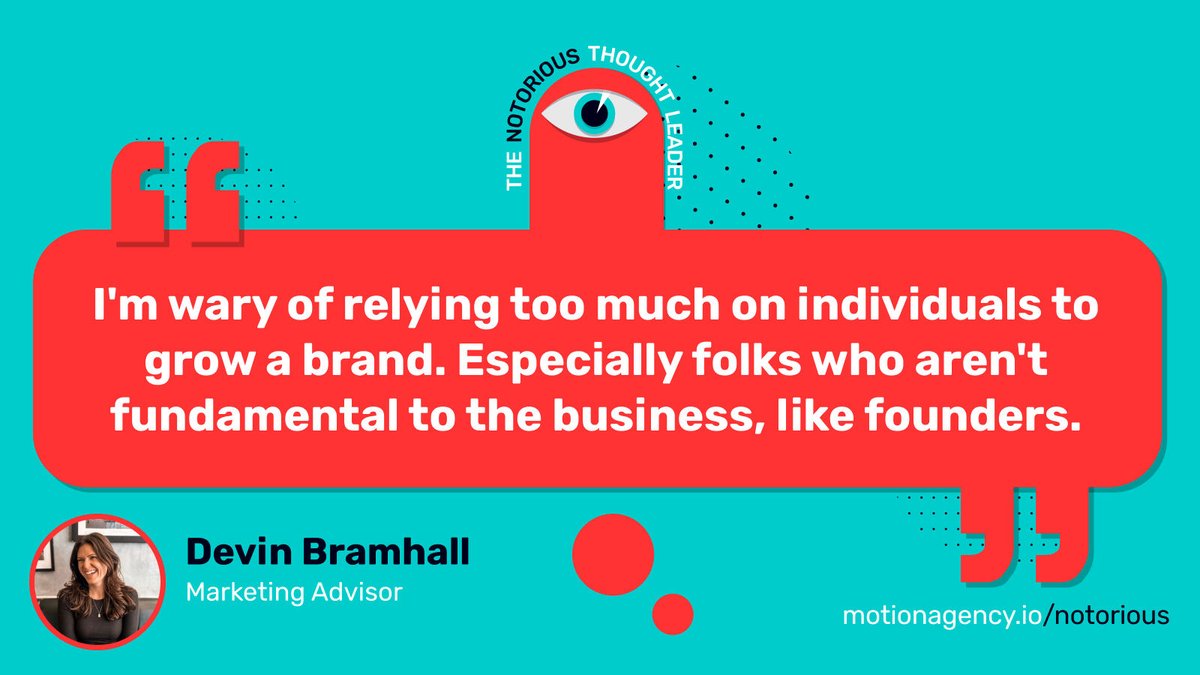 Motion (@motionagencyio) on Twitter photo Is thought leadership a new concept in marketing? <a href="/devinemily/">Devin Bramhall</a>, a marketing advisor, a TEDx organizer, and a speaker trainer, begs to differ. Tune in to the latest episode of the Notorious podcast to find out more.
Listen now: motionagency.io/episode/take-a… Is thought leadership a new concept in marketing? <a href="/devinemily/">Devin Bramhall</a>, a marketing advisor, a TEDx organizer, and a speaker trainer, begs to differ. Tune in to the latest episode of the Notorious podcast to find out more.
Listen now: motionagency.io/episode/take-a…