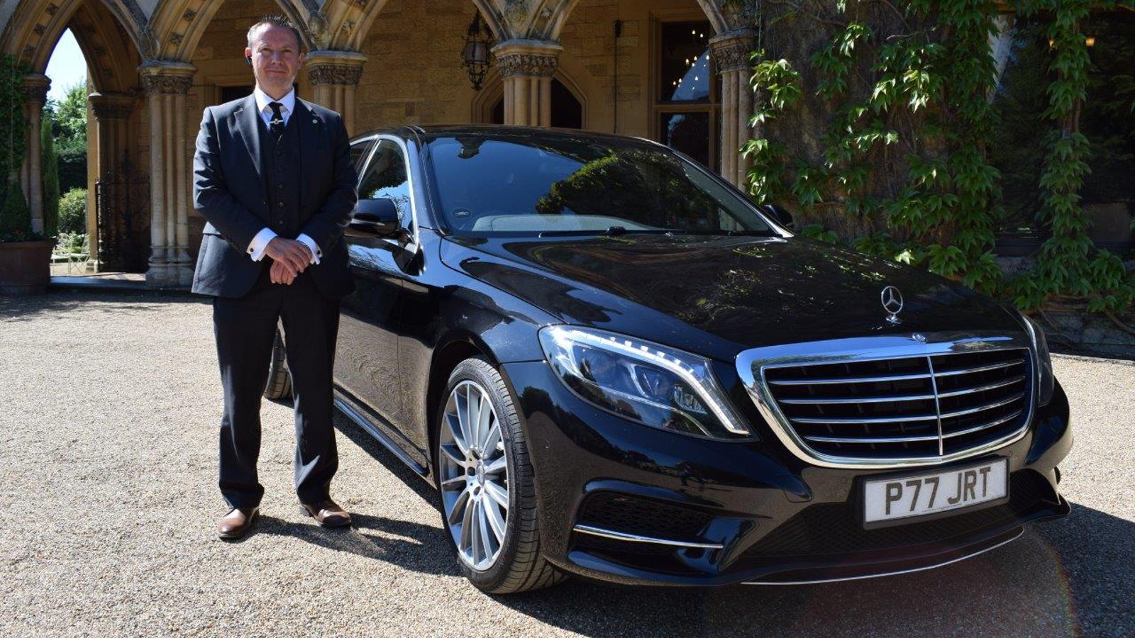 Luxury car chauffeur service