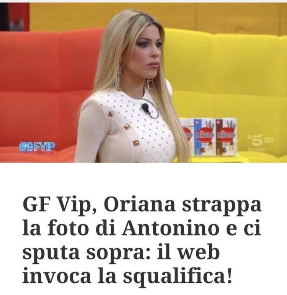 sballatoo's tweet photo. Raga facciamo sentire fino a domani sera con l #fuorioriana, hanno rotto il cazzo a coprire il culo dei questa cessa 
#nikiters #donnalisi #gintonic #denzzzers #gfvip https://t.co/CYskot7jiQ