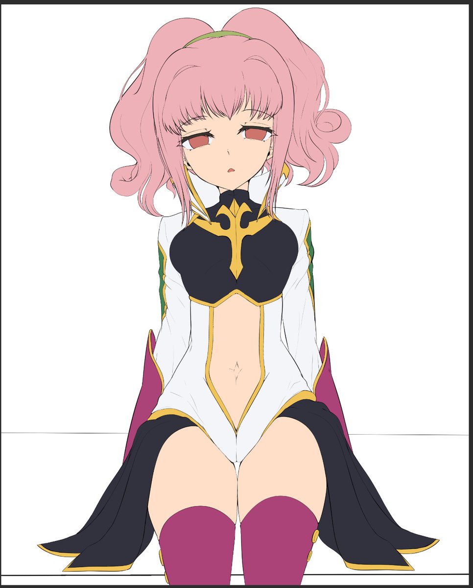 ぼけーっとするアーニャちゃんをアイコン用に描いてます^q^ 