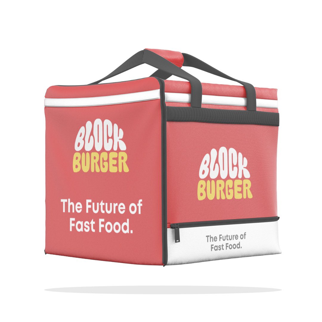 Employee: gm. Welcome to #BlockBurger , the future of fast food, what can I get you today?

Customer: I’ll have a BlockBurger, large fries &amp; a shake please 🍔🍟

Employee: You got it! How would you like to pay?

Customer: Can I pay with <a href="/solana/">Solana</a> ? 👀

Employee: “Sure you can!”