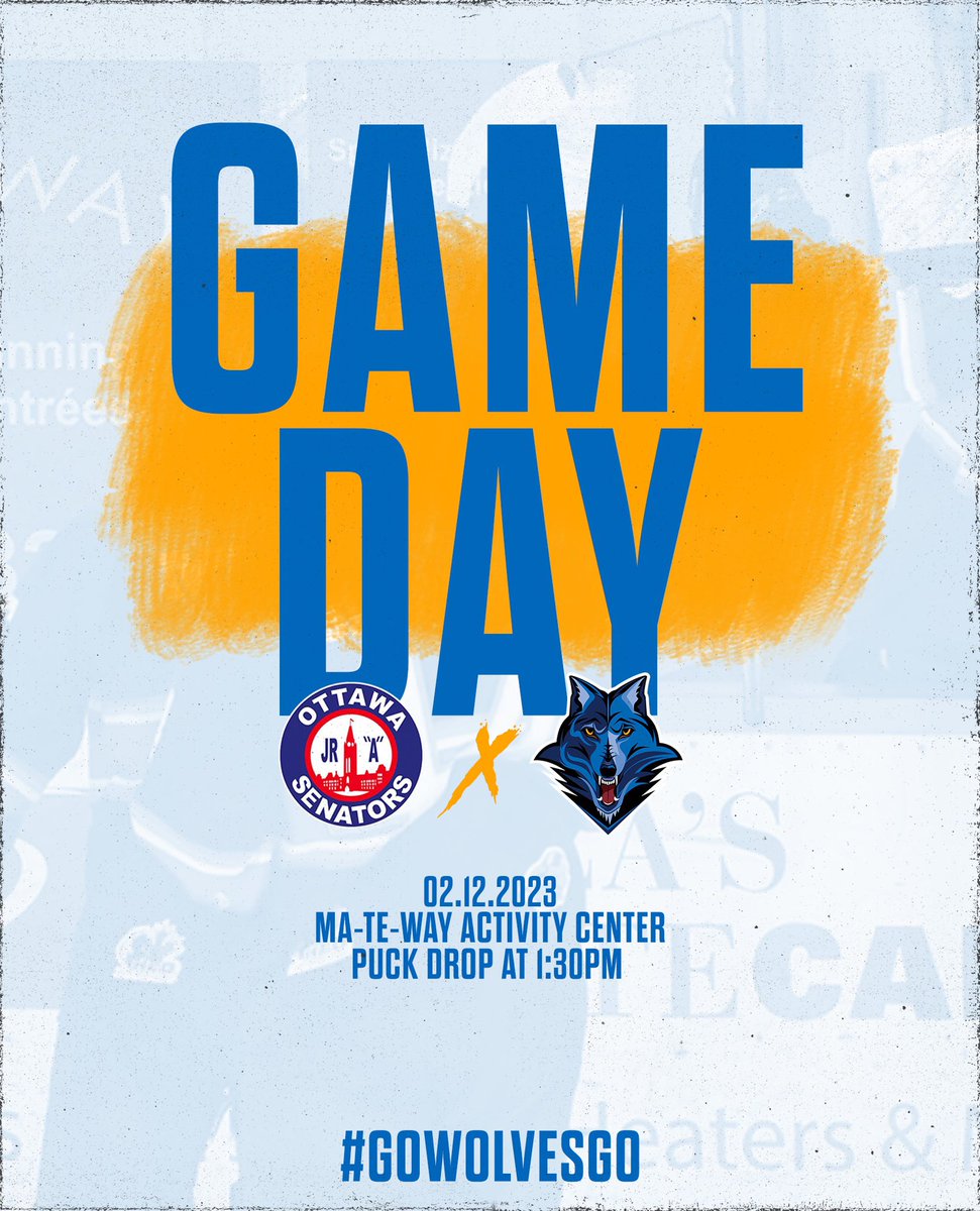 RenfrewWolves's tweet image. Game day! We’ve got an earlier game today, lets get it done! #gowolvesgo