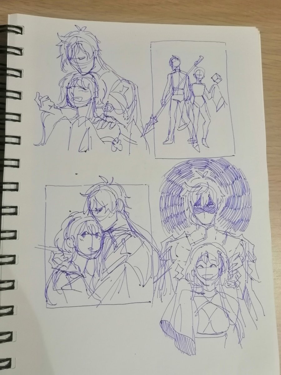 Some rough guili sketches i did ✍️ 