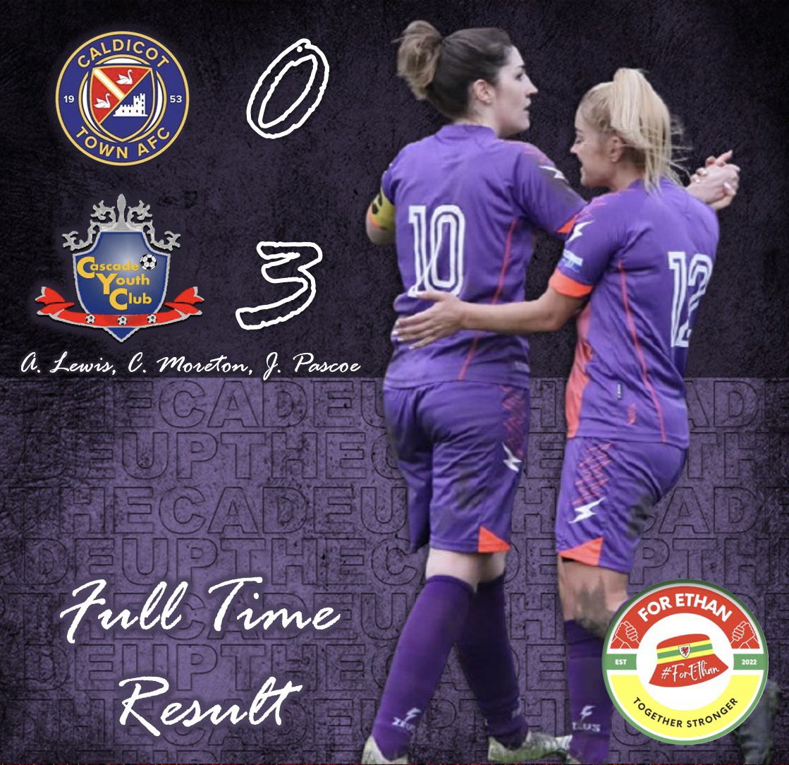 CascadeLadies's tweet photo. 🟣🟠 FULL TIME RESULT 🟠🟣

0️⃣-3️⃣

🆚 @CaldicotLadyFC 

3 goals, 3 points and a clean sheet on the road. 

Goals: 

@Annnnny ⚽️ 
@jessicamjpascoe ⚽️
C. Moreton ⚽️

@FoundationRoses POTM: @Ellie78281350 -  Superb energy and a big shift from the young winger 🔥 

💜🧡

#UPTHECADE https://t.co/X7qtWB5RdG