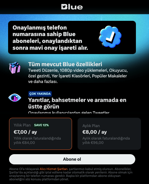 AdviceAI's tweet photo. Mavi tik kriterleri açıklandı

https://t.co/WDu0Epb34F

#twitter #mavitik #verified #verify https://t.co/DsxTp6b72t