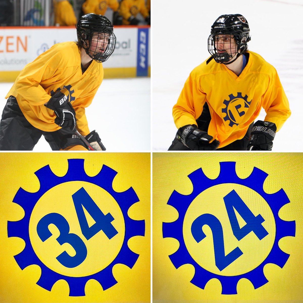 Varsity is back on the ice Monday night at 6 at MUNI!  Time to celebrate our seniors!