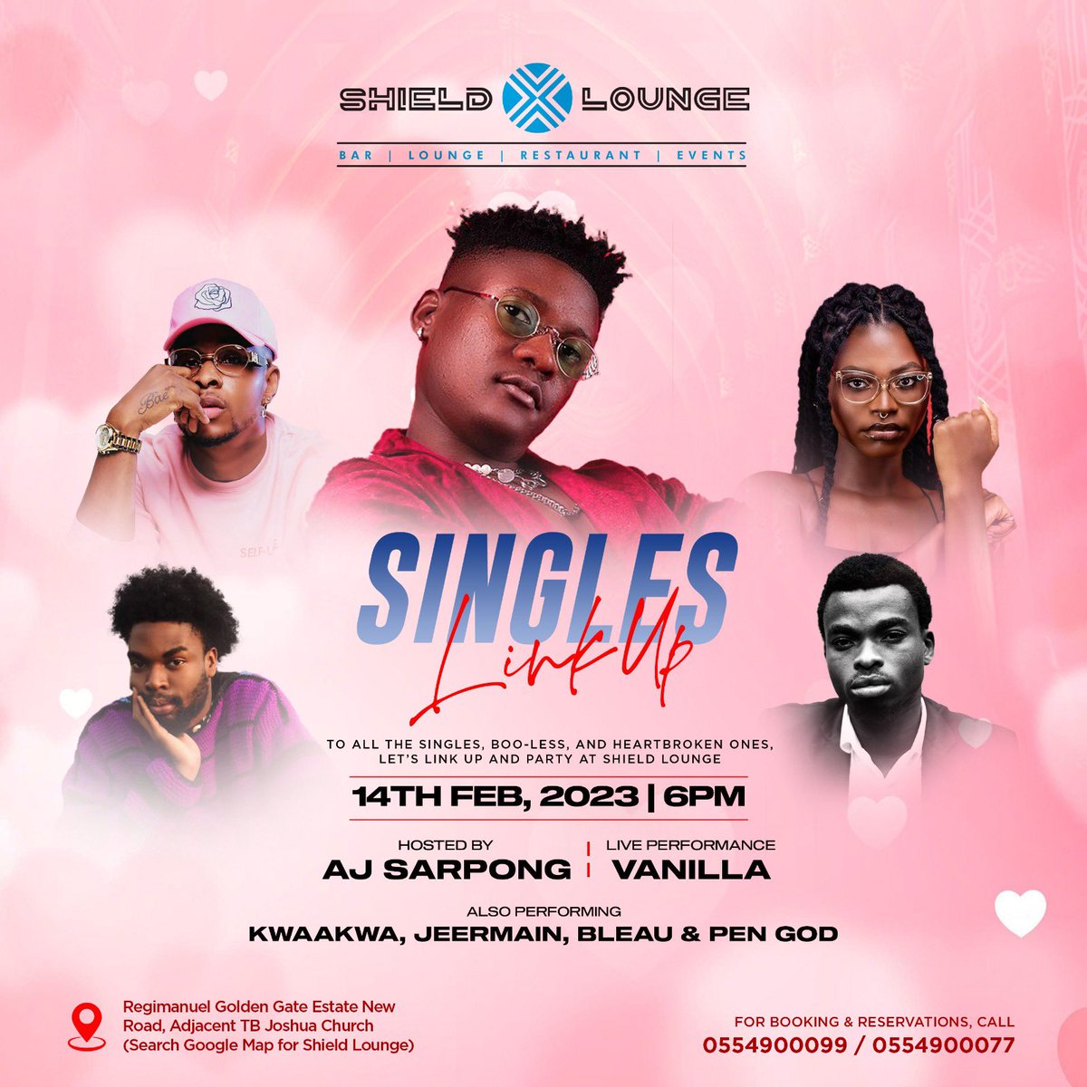 ajsarpong's tweet photo. Single, Boo-less, Heartbroken, Looking for Love or maybe Heartbroken from #LoveintheCiti? 
No worries , as I’m breaking hearts I also wana mend them😜
Join me for the #SinglesLinkup @shieldlounge on Valentines Day let’s Make some love connections!
#isyourbooyourboo #LoveintheCiti https://t.co/6Jh3cbWx2H