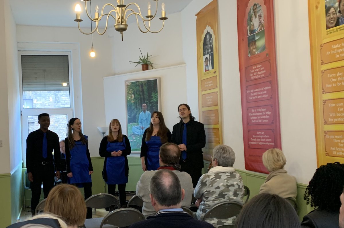 What a lovely way to spend a Sunday afternoon!! <a href="/LeGospelProject/">The Gospel Project</a> showcase at Gandharva Loka Music shop on George’s st! 😃sounding fantastic! Available for weddings etc