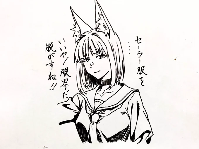 ボールペンで描き流しするのが何気に楽しい 