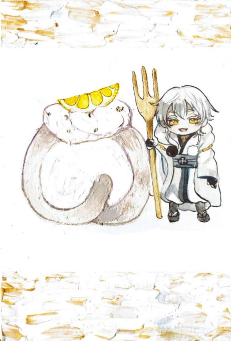 #刀剣男士とケーキ 伊達組と豊臣太刀