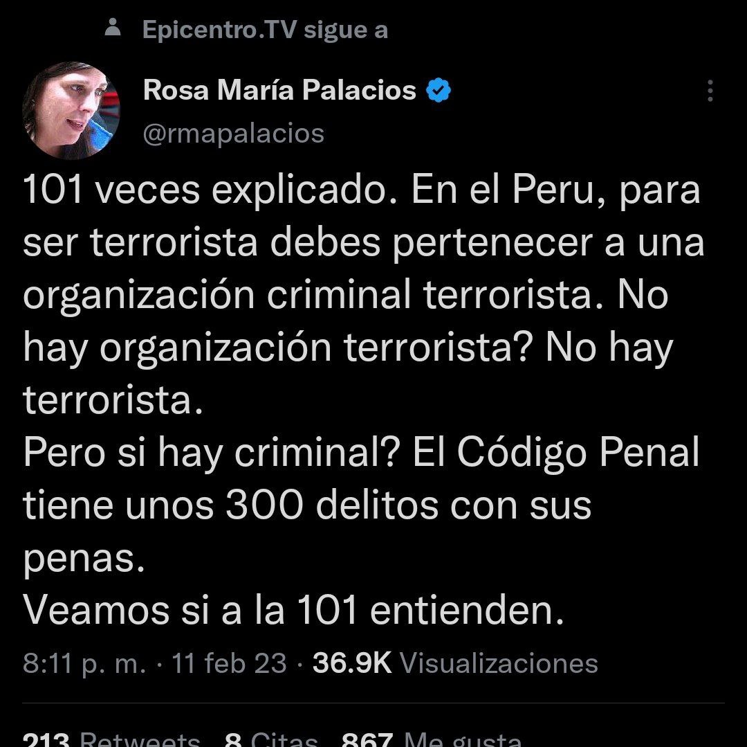 santy19602010's tweet photo. 1 millon de veces debemos repetir a esta seudo periodista.
normativa de la ONU dice que tomar violentamente un Aeropuerto es un acto TERRORISTA.
si cometes actos terroristas, TE CONVIERTES EN TERRORISTA!!! https://t.co/nFlQSYcJSU