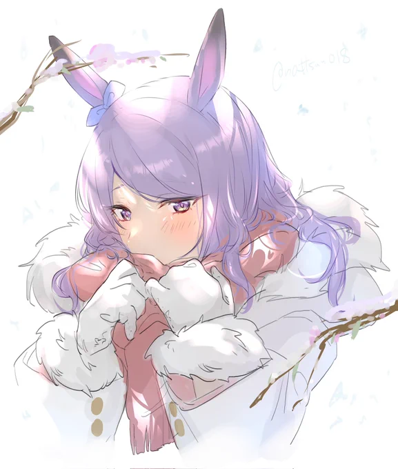 #ウマ娘  #メジロマックイーン寒さが苦手なマックちゃん 