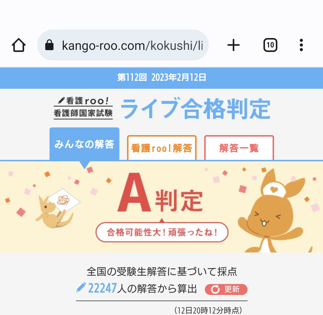 皆様！！！
正確な発表まで油断出来やんけどもしかすると嬉しい報告出来るかもしれない！！！