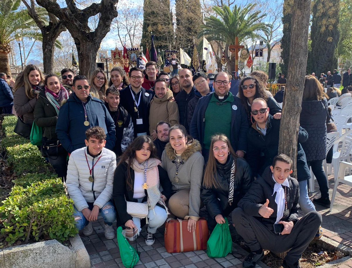 JUVENTUD | Nuestra Cofradía participó ayer sábado 11 de febrero en el Encuentro Diocesano de Jóvenes celebrado por <a href="/diocesisdejaen/">Diócesis de Jaén</a> en la localidad de #Torredonjimeno. #Borriquillo23