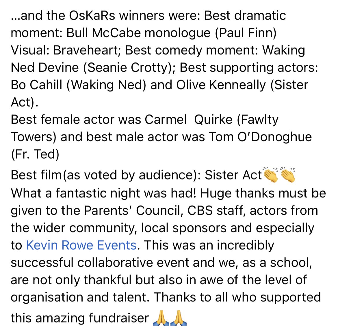 CBS Mitchelstown - an Edmund Rice school tweet media