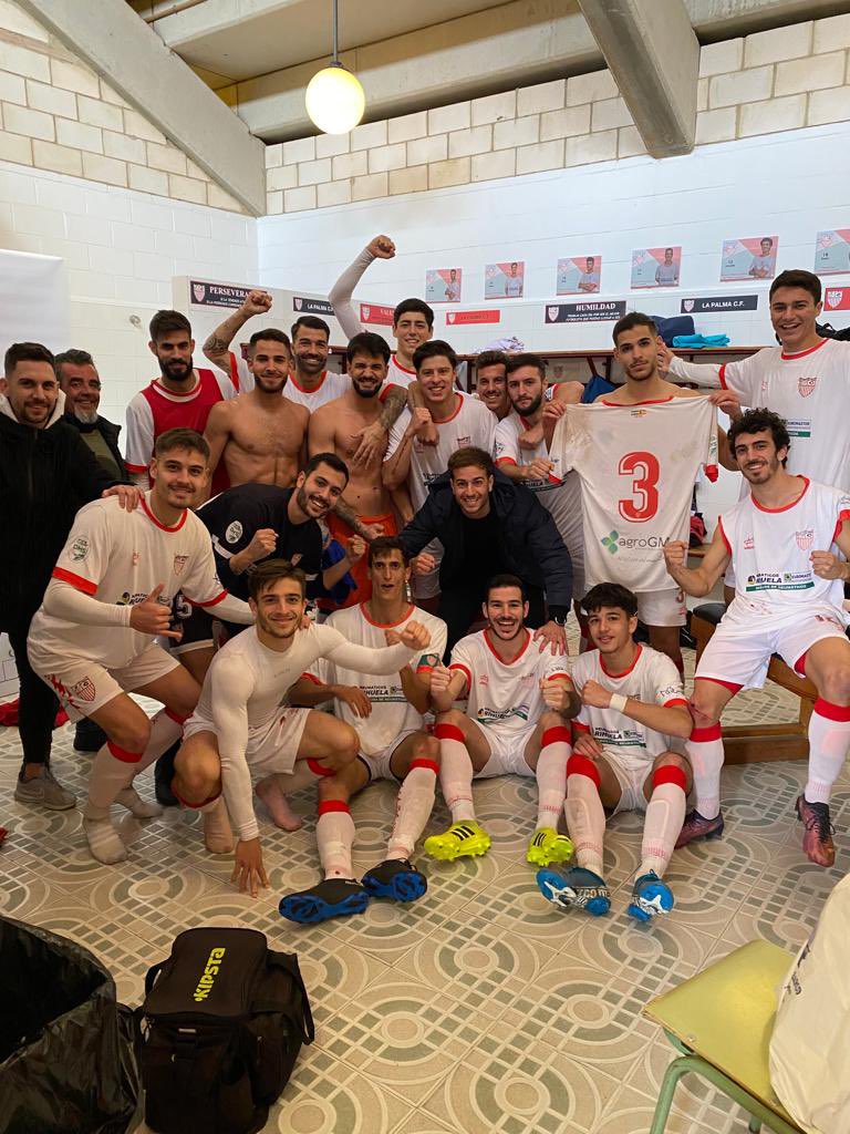 LaPalmaCF's tweet photo. ¡¡VICTORIA EN EL MUNICIPAL PALMERINO!! 💪🏼

LA PALMA CF 2 - 1 PALMA DEL RÍO ATLÉTICO CF

GOLES DE:
TETÉ  ⚽⚽

¡¡QUE GRANDE SOIS EQUIPO!! 💪🏼👏🏼

¡¡SEGUIMOS EN LA LUCHA!! 💪🏼👌🏼

#VAMOSLAPALMACF❤️ https://t.co/OpKvQGBqVQ