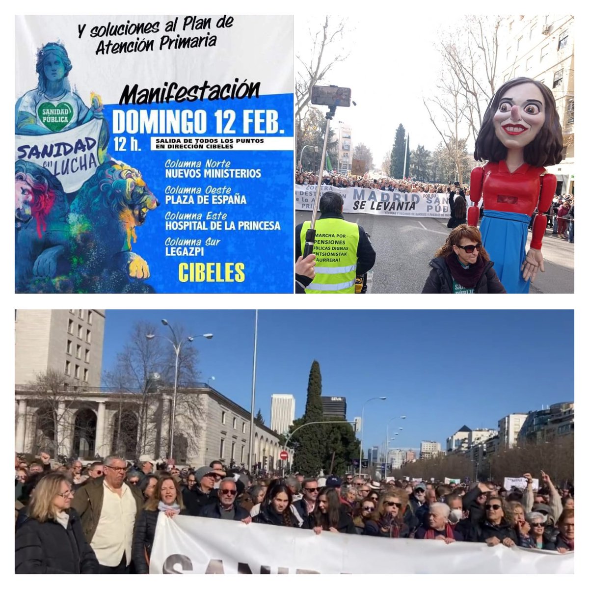UnidasEscorial's tweet photo. LA SANIDAD PÚBLICA SE DEFIENDE

#MadridSeLevantaEl12F
#SanidadPública
#AyusoDimision https://t.co/RXPwV2FR9U