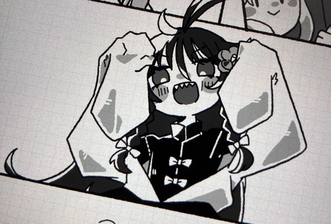 あとでちゃんとサンプルあげますが、いつにもまして可愛さ増し増しです みんなキュルキュルに描きすぎたけど許してね 